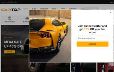 Cartop (screenshot desktop)