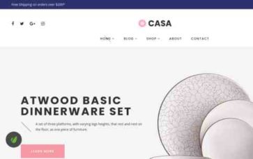Casa (7uptheme) - (screenshot desktop)