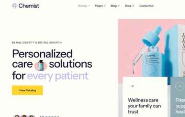 Chemist (screenshot desktop)