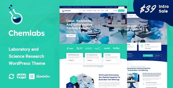 Chemlabs (ThemeForest)
