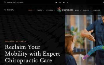 ChiroHeal (screenshot desktop)