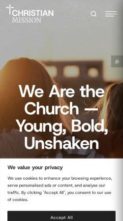 Christian Mission (screenshot mobile)
