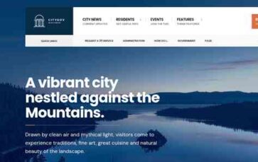 CityGov (wpmasters) - (screenshot desktop)