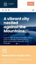 CityGov (wpmasters) - (screenshot mobile)