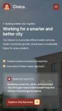 Civica (screenshot mobile)