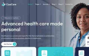 CiyaCare (screenshot desktop)