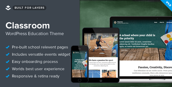 Classroom (ThemeForest)