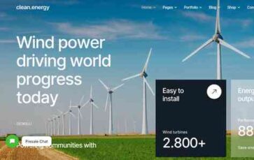 Clean Energy (screenshot desktop)