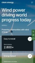Clean Energy (screenshot mobile)