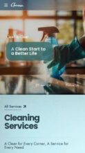 Cleann (screenshot mobile)