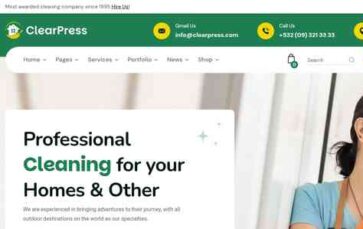 ClearPress (Case Themes) - (screenshot desktop)