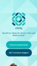 Cliniq (screenshot mobile)