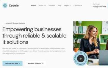 Codeio (screenshot desktop)