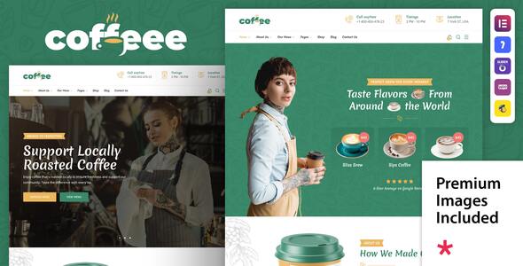 Coffeee (ThemeForest)