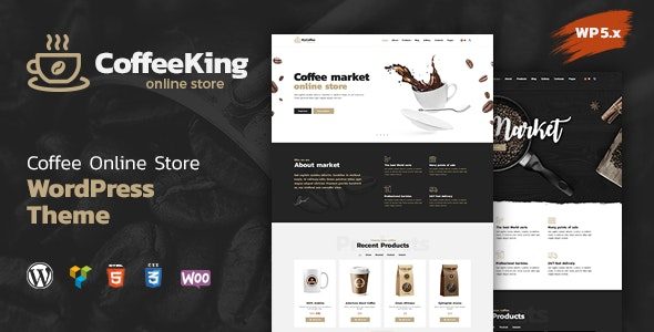 CoffeeKing (ThemeForest)