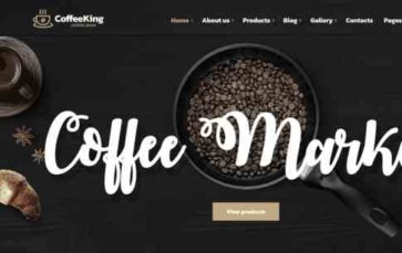 CoffeeKing (screenshot desktop)