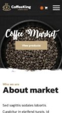CoffeeKing (screenshot mobile)
