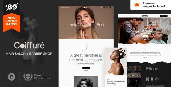 Coiffure (ThemeForest)