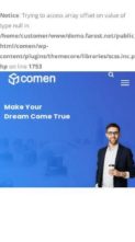 Comen (screenshot mobile)