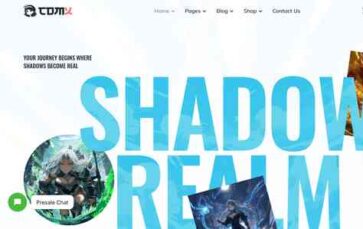 ComX (ThemeREX) - (screenshot desktop)