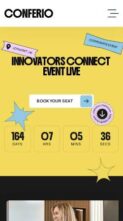 Conferio (screenshot mobile)