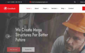 Constech (screenshot desktop)