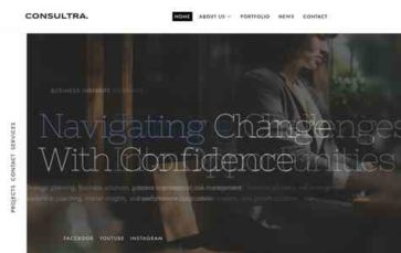 Consultra (screenshot desktop)