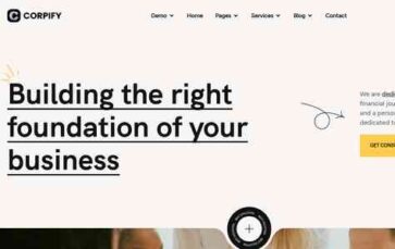 Corpify (screenshot desktop)