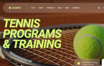 Courto (screenshot desktop)