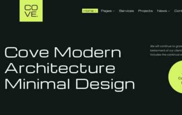 Cove (screenshot desktop)