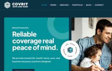 Covrit (screenshot desktop)