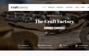 CraftFactory (screenshot desktop)