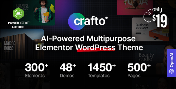 Crafto (ThemeForest)