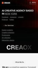 Creaox (screenshot mobile)