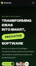 Creovio (screenshot mobile)