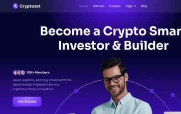 Cryptozet (screenshot desktop)