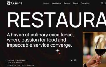 Cuisina (screenshot desktop)