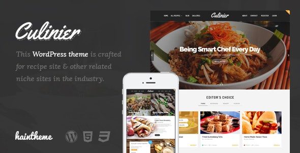 Culinier (ThemeForest)