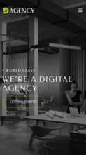 Dagency (VergaTheme) - (screenshot mobile)