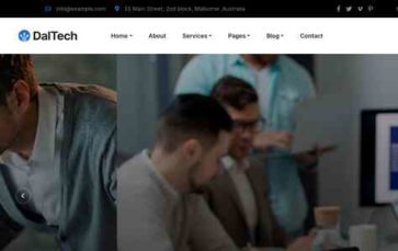 Daltech (screenshot desktop)
