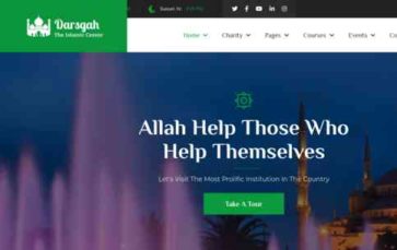 Darsgah (screenshot desktop)