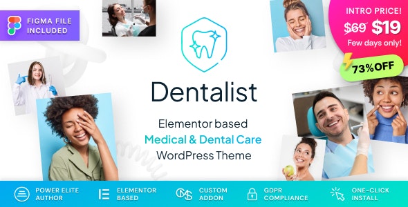 Dentalist (ThemeForest)