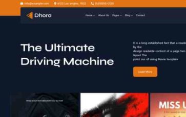 Dhora (screenshot desktop)