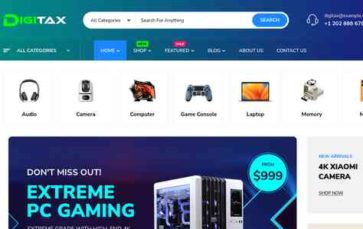 Digitax (WPThemeGo) (screenshot desktop)