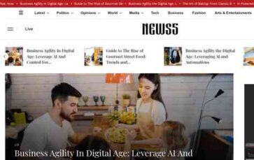 Dnews (screenshot desktop)