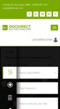 DocDirect (screenshot mobile)