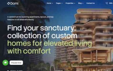 Domi (screenshot desktop)