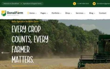 Donalfarm (screenshot desktop)