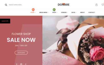 Donare Store (screenshot desktop)