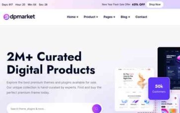 DpMarket (screenshot desktop)